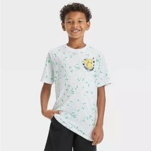St. Patrick’s Day Kids Tee Small Boys Girls Pokemon Hybrid apparel Lucky Charm